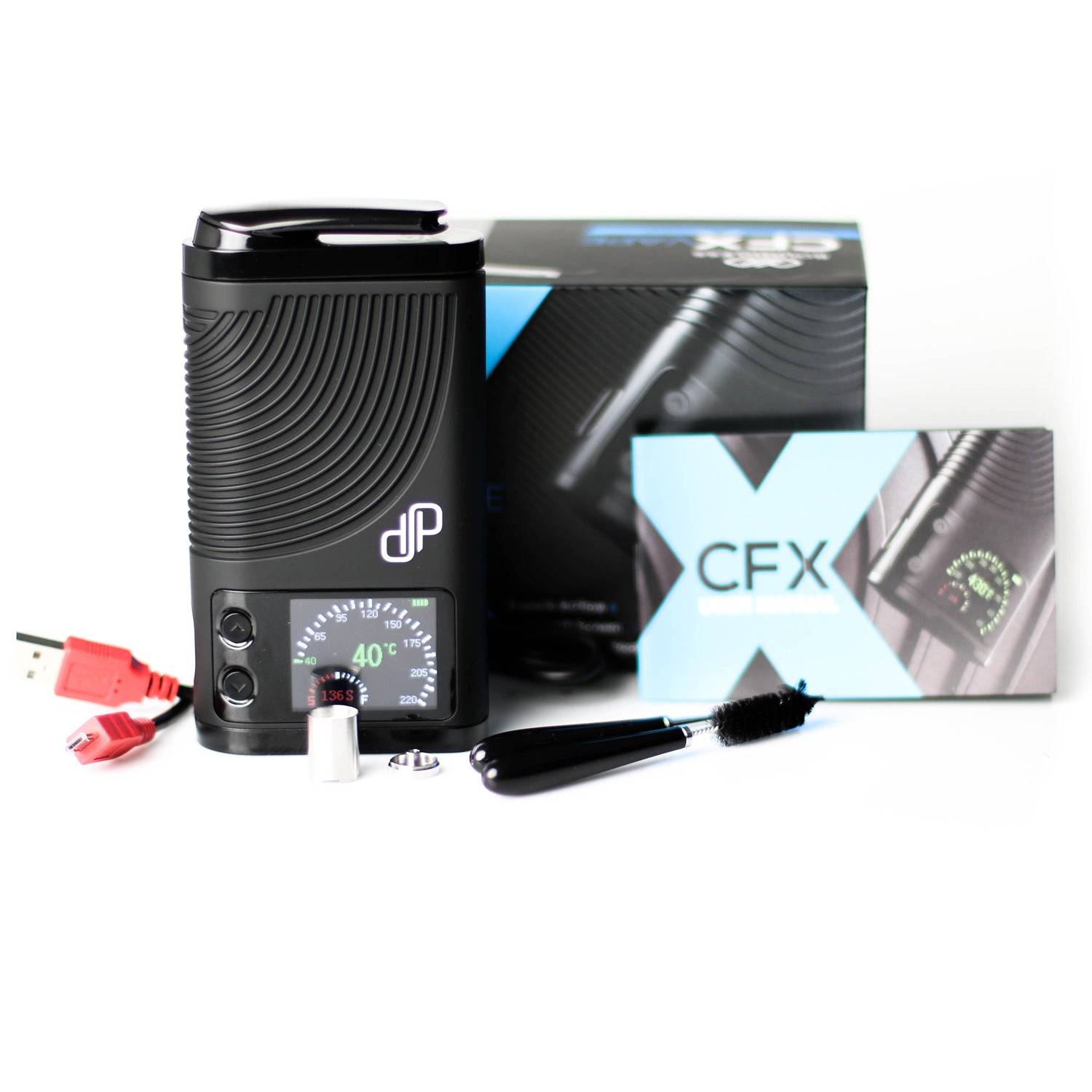 CFX Vaporizer (neueste Version) + 2 Gratis Füllkissen