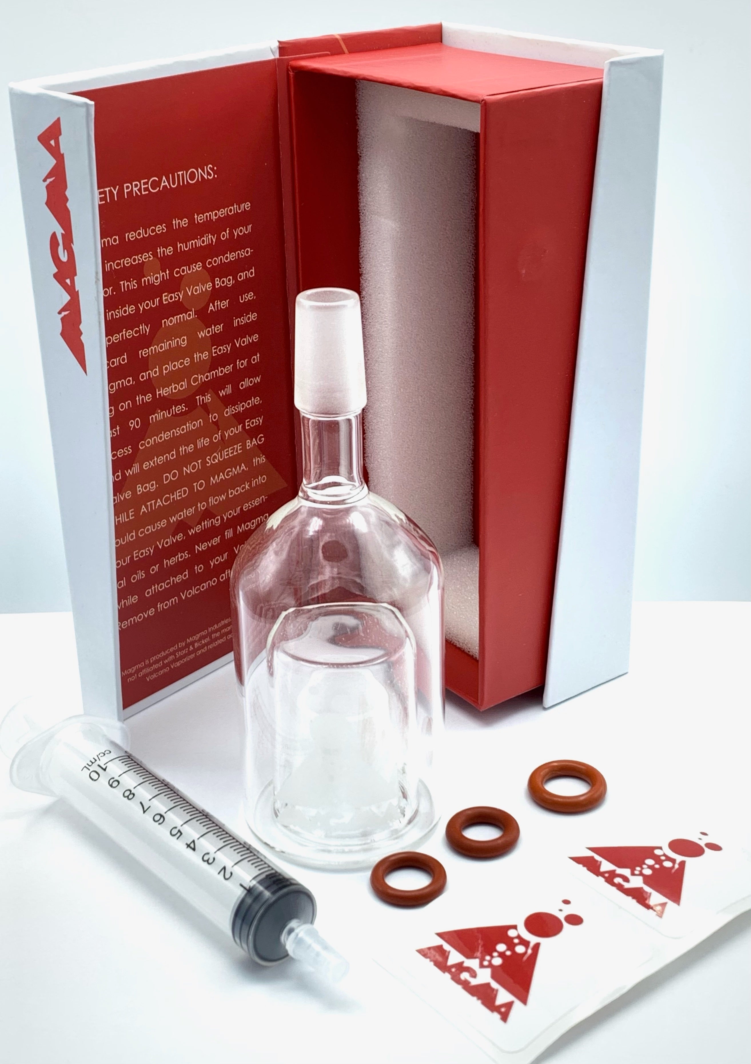 Clear Magma Wasserfilter für Volcano Vaporizer - Limited Edition aus Borosilikatglas