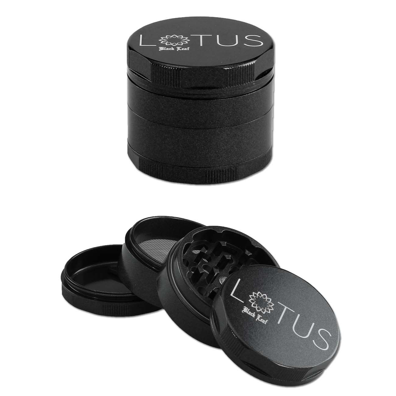 Lotus Grinder 4-teilig mit Keramikbeschichtung