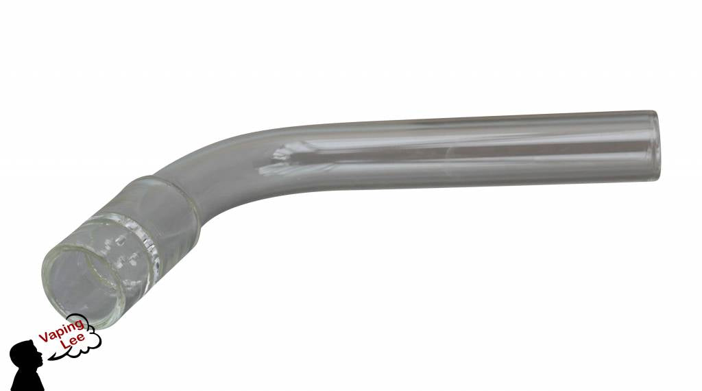 Glasmundstück Arizer Solo/Air gebogen / transparent