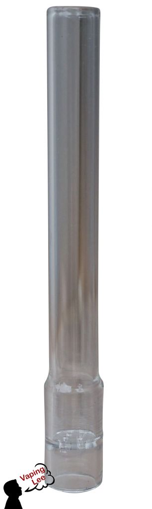 Glasmundstück Arizer Solo/Air lang /transparent/von der Seite