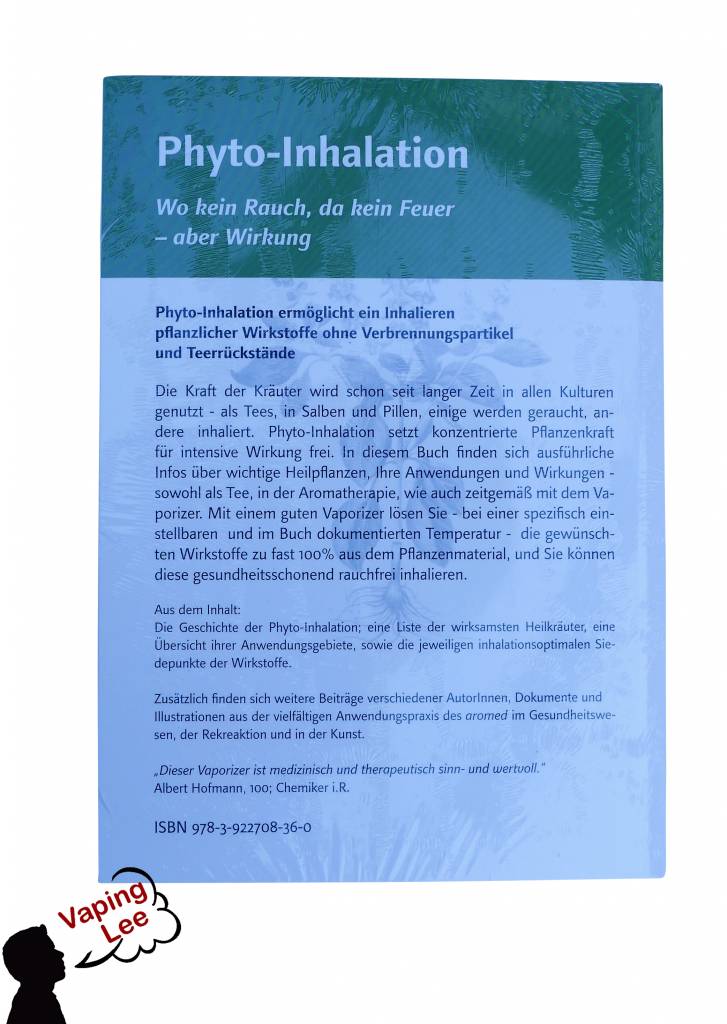 Buch über Phyto Inhalation von hinten