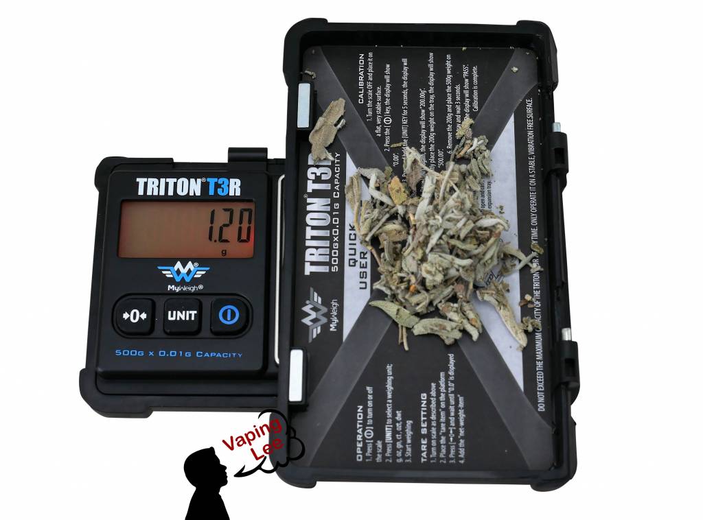 Triton T3R 500 Digitalwaage Deckel als Waagschale
