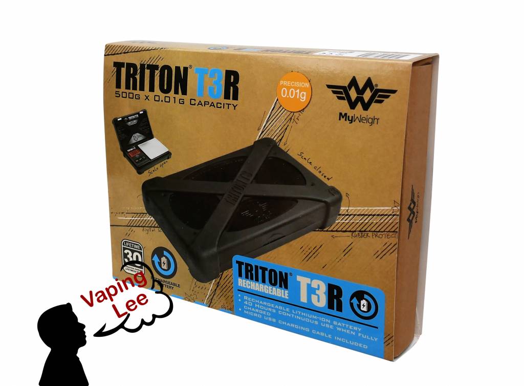 Triton T3R 500 Digitalwaage Verpackung von vorne