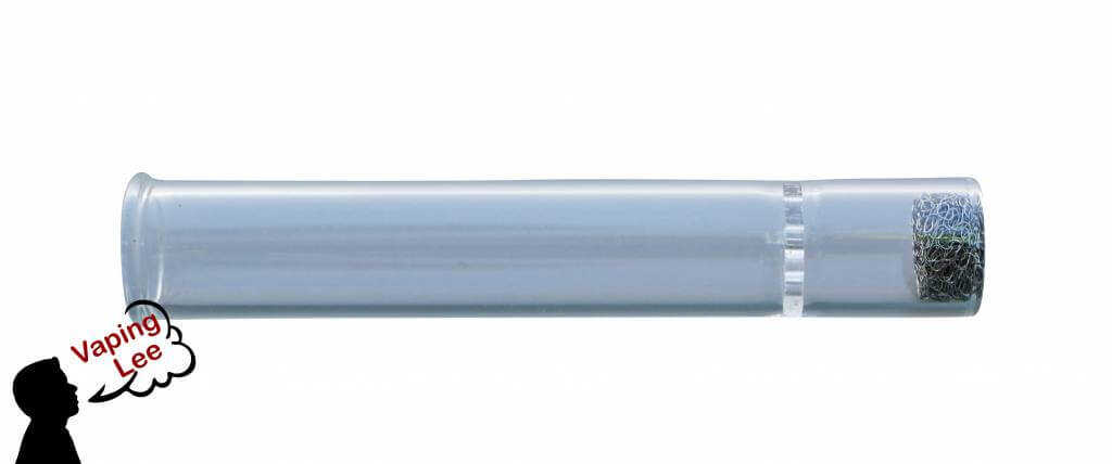 Arizer Go Tropfkissen im Mundstück von der Seite