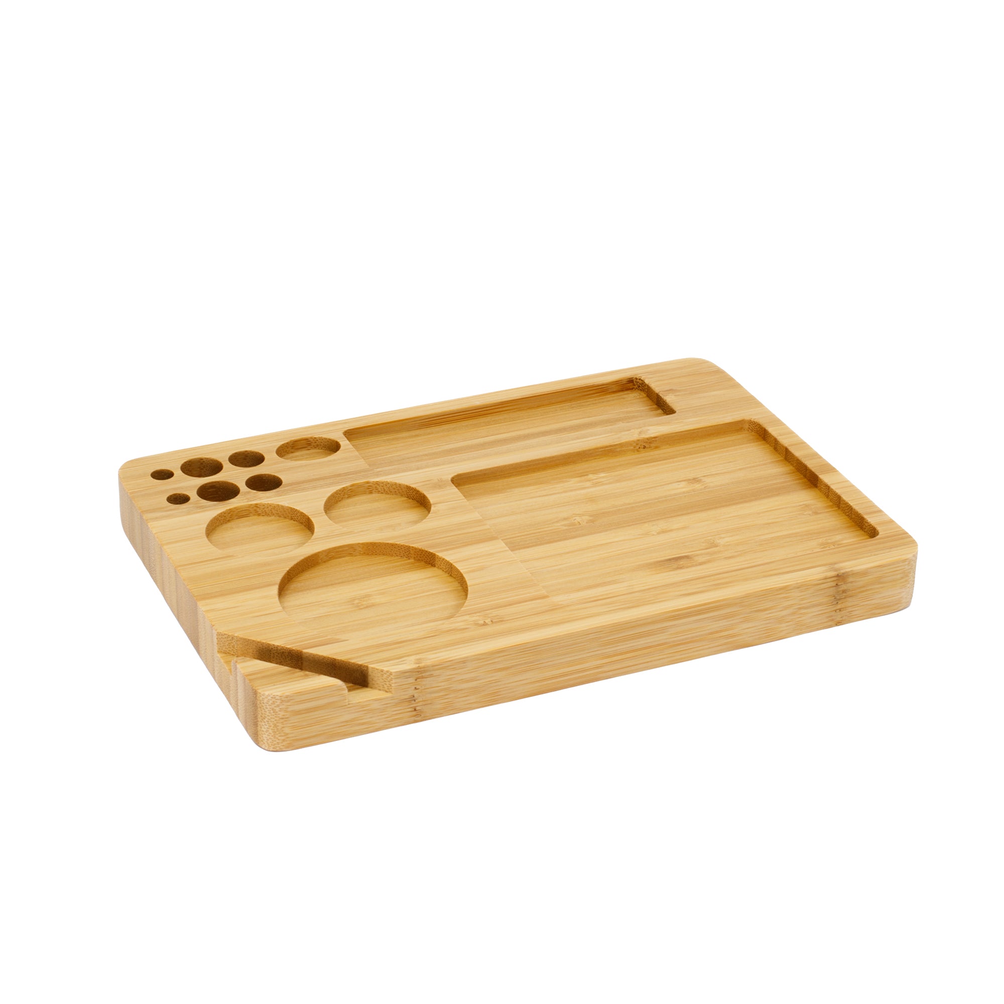 Holztablett schräg