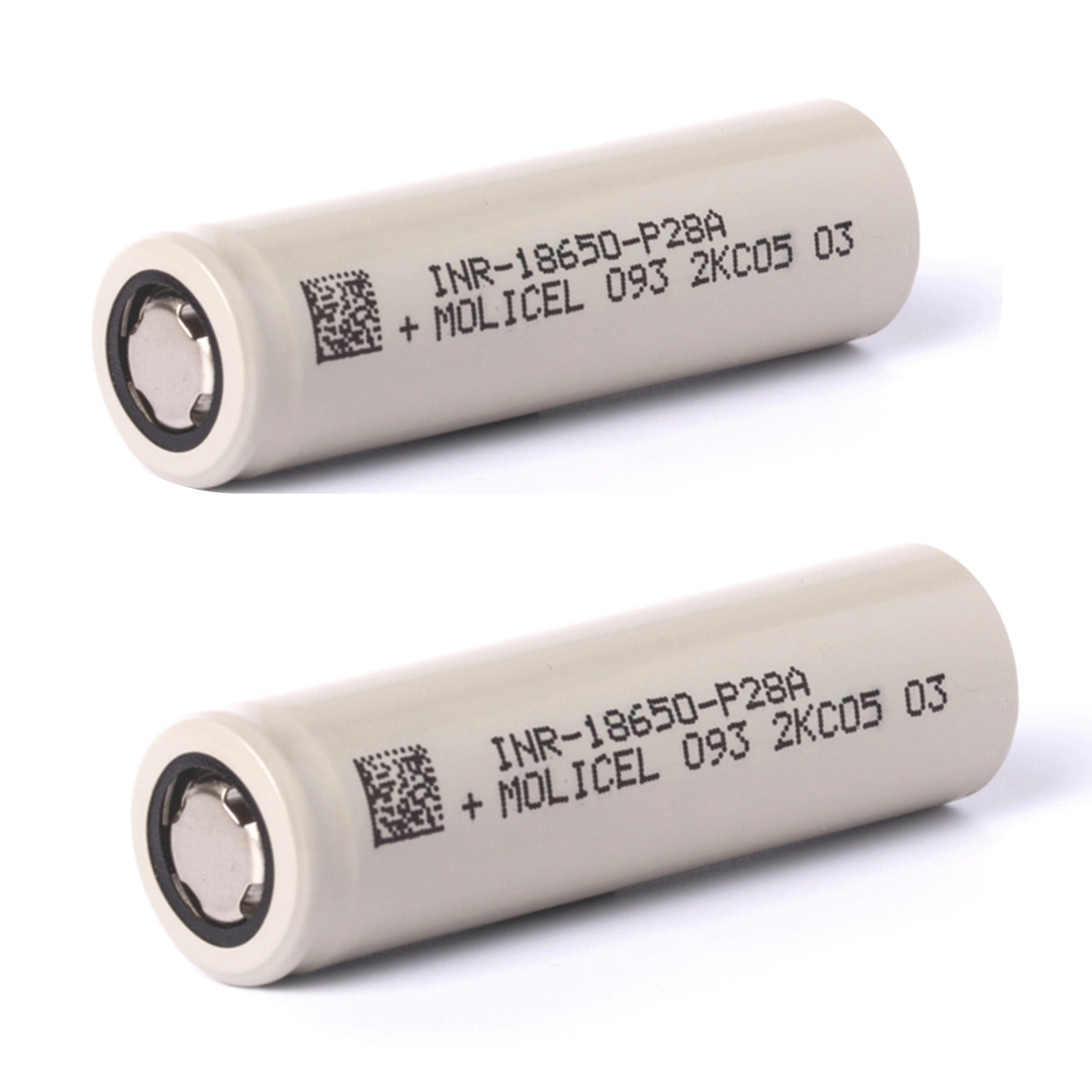 18650er Akkus für Vaporizer - Molicel INR18650-P28A ( 2 Stück )