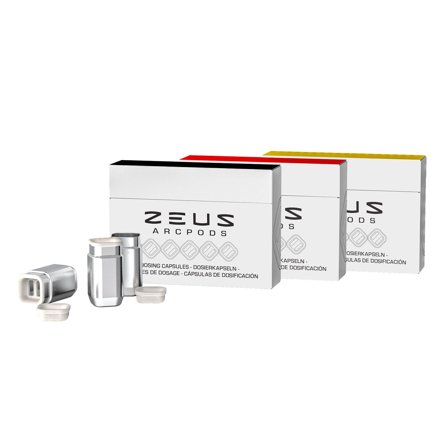 Kapseln für Zeus Vaporizer- Zeus Arc Pods (3 Stück)