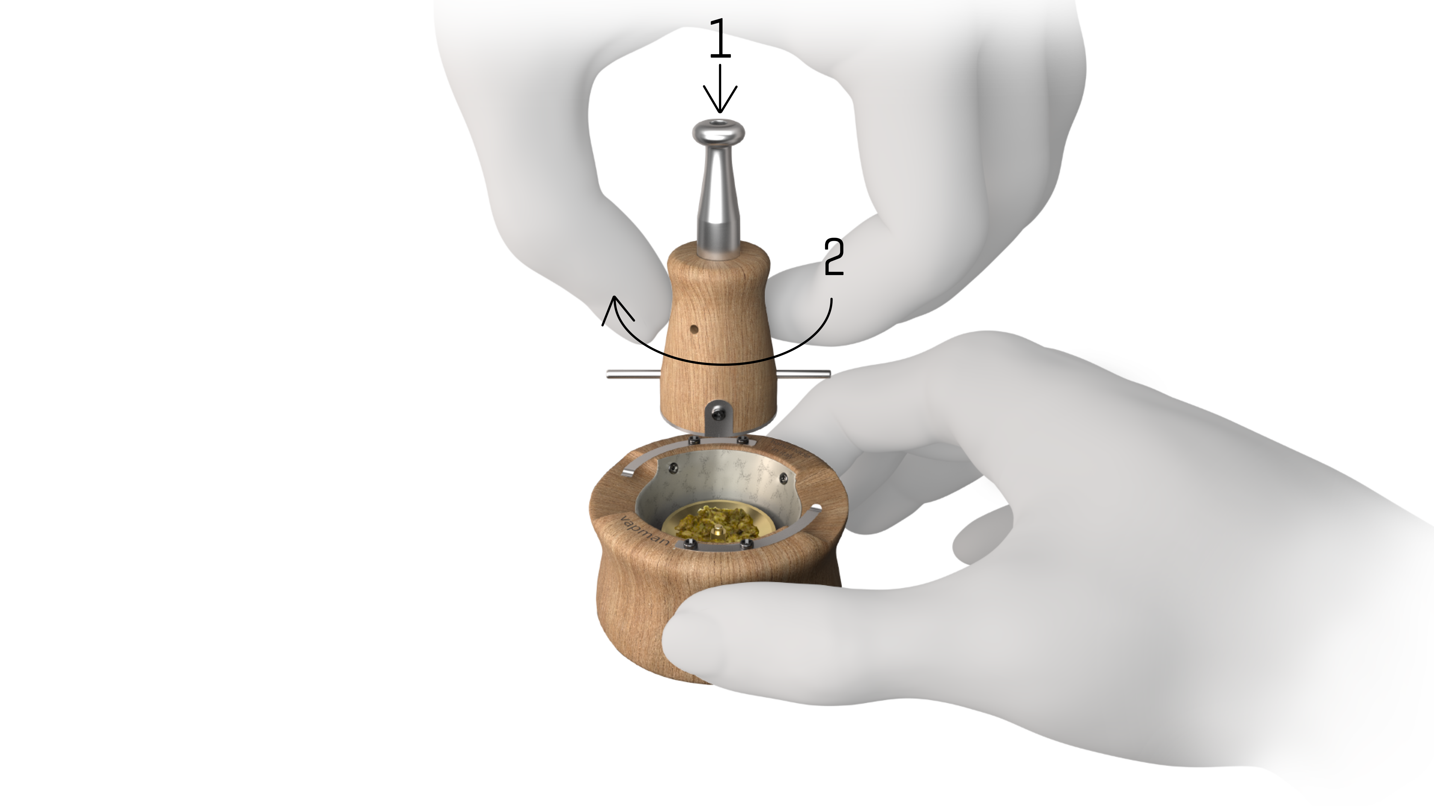 Vaporizer verschließen