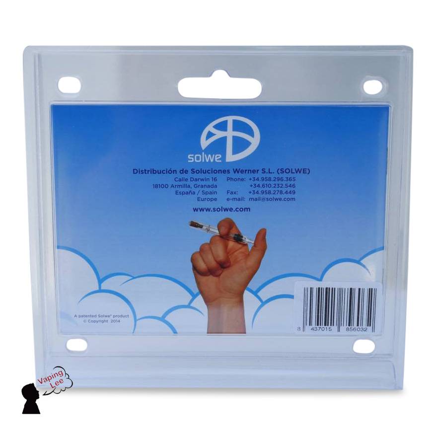 Vaponic Vaporizer Verpackung Rückseite